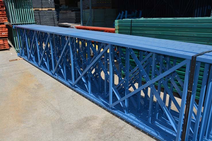 Warehouse Supplies and Management — Long Pallet Rack Frames in Grand Prairie, TX