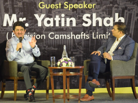 Interactive Q&A with guest speaker Yatin Shah moderated by a top business coach in Pune - Manish Gupta