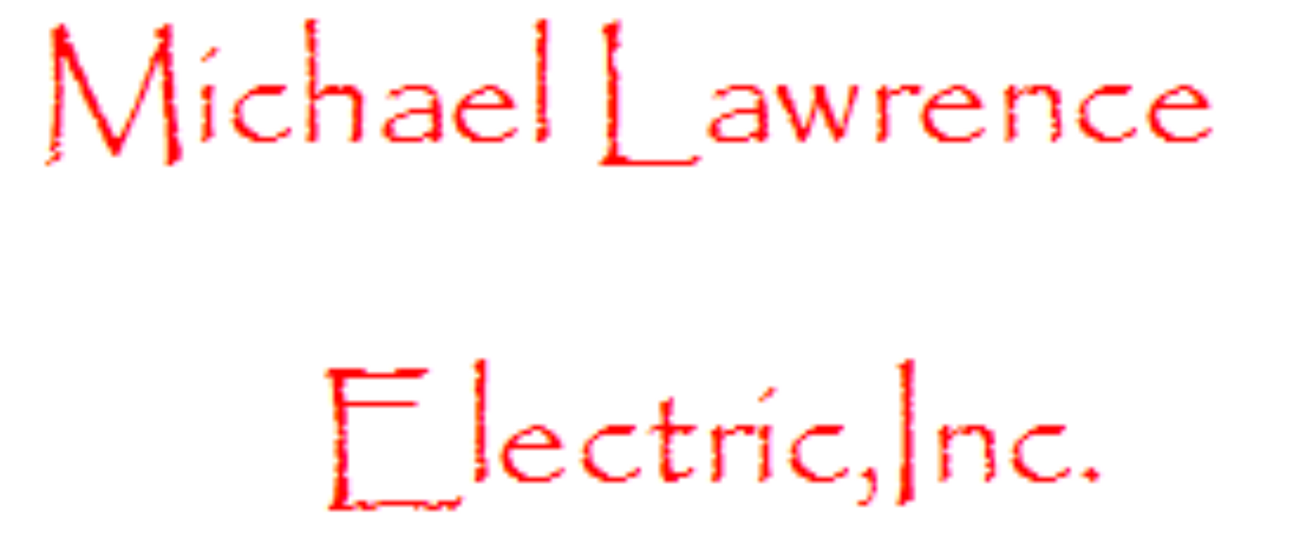 Michael Lawrence Electric Inc - Logo
