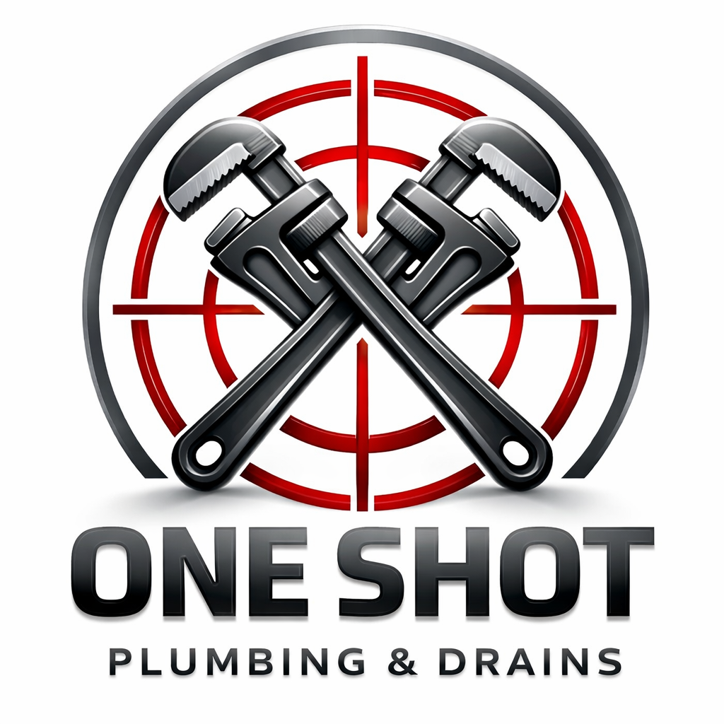 One Shot Plumbing & Drains logo