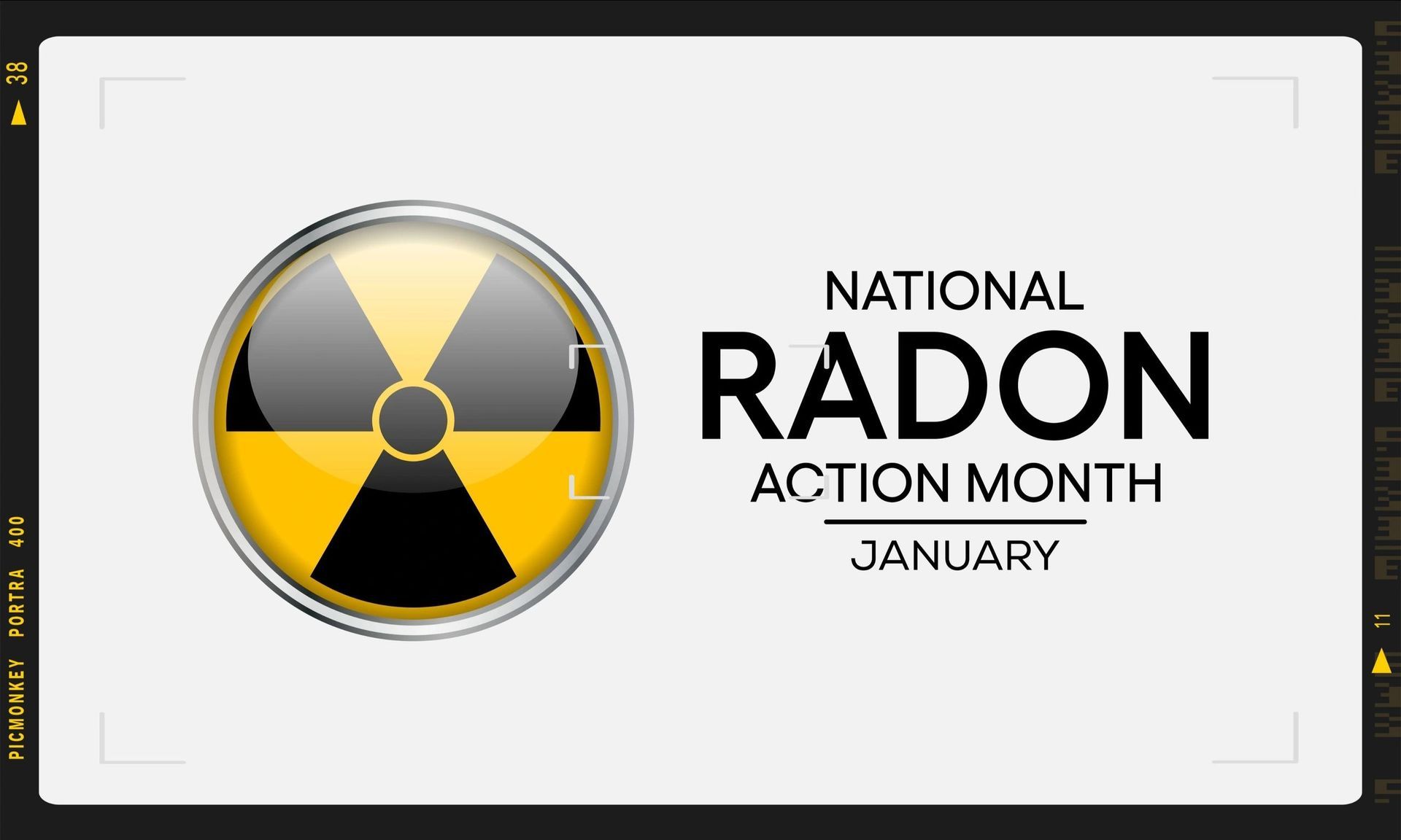 National radon action month is celebrated in january