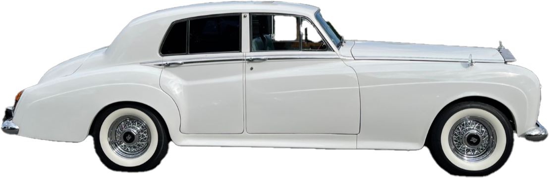 A black lincoln continental is shown on a purple background.