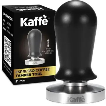 Kaffee 51mm Espresso Tamper Spring Loaded Design | default