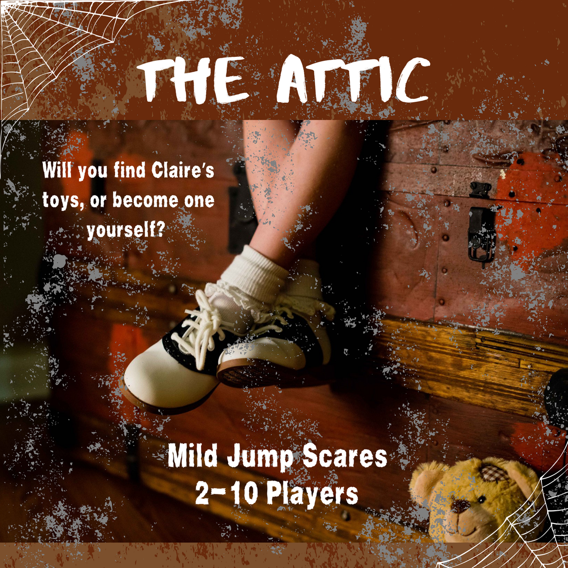 The Attic escape room in center city philadelphia, creepy escape room