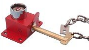 blocco porta  mixer mescolatore riscontro catena