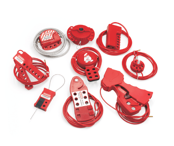 Coberlocks - blocchi e chiusure con cavo valvole lockout tagout o  loto