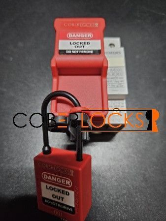 Blocco lucchettabile Siemens 3VU1300 lockout salvamotore lucchetto