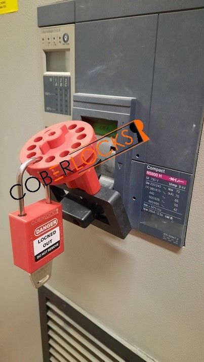 Coberlocks blocco lucchetto sezionatore schneider