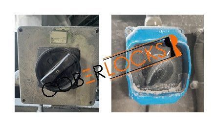 Palazzoli e Gewiss dispositivo con lucchetto LOTO