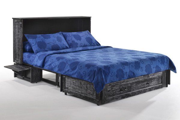 Cabinet Bed Opened Poppy — Medford, OR — Beds For Less