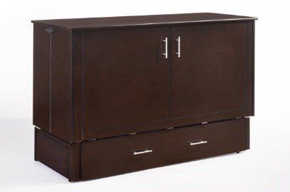 Cabinet Bed Dark Chocolate — Medford, OR — Beds For Less