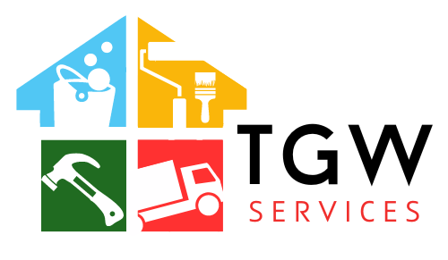 a logo for a company called tgw services