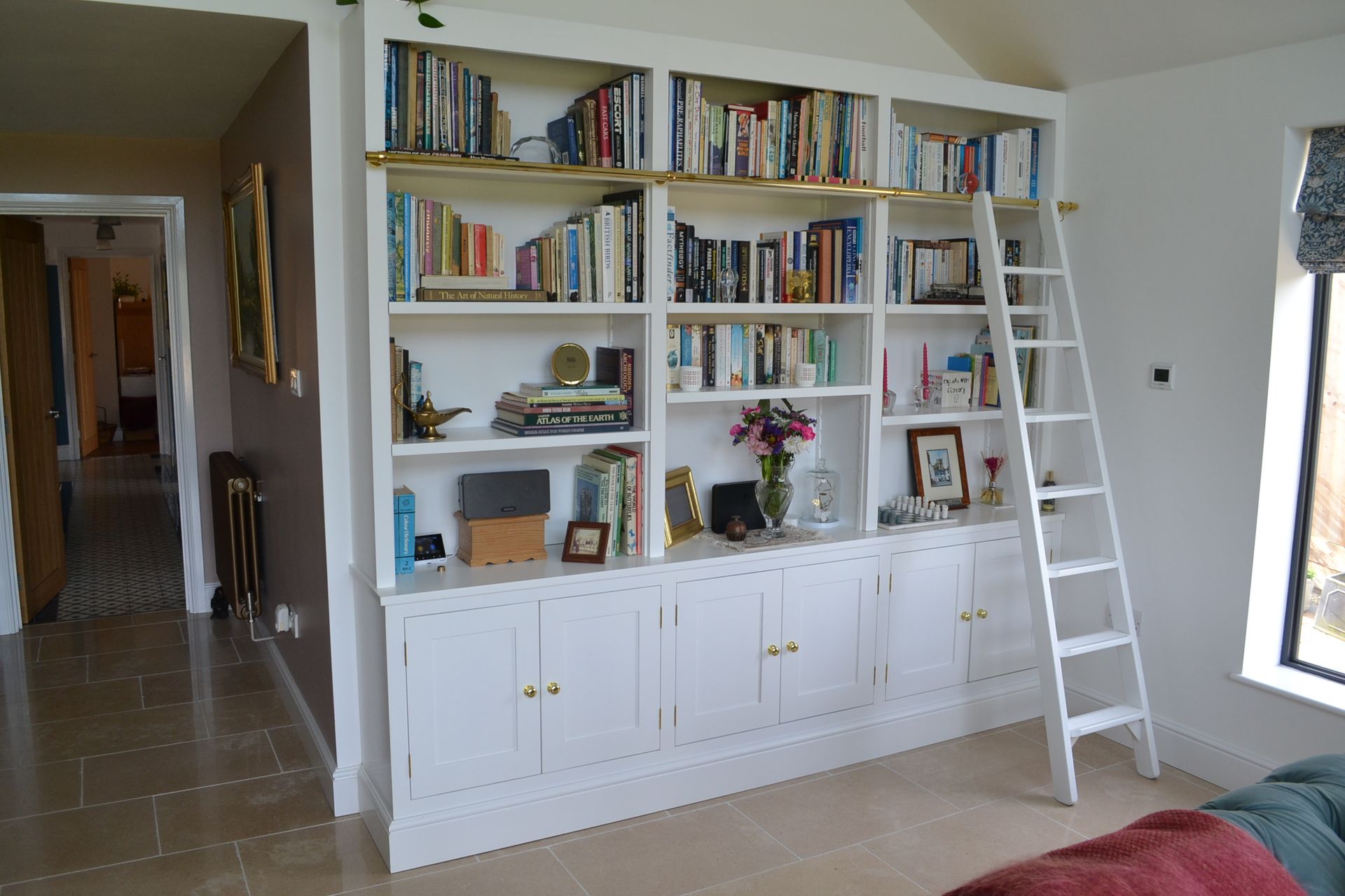 library bookcase
ladder bookcase
shaker style 
shelves
swindon wiltshire oxfordshire