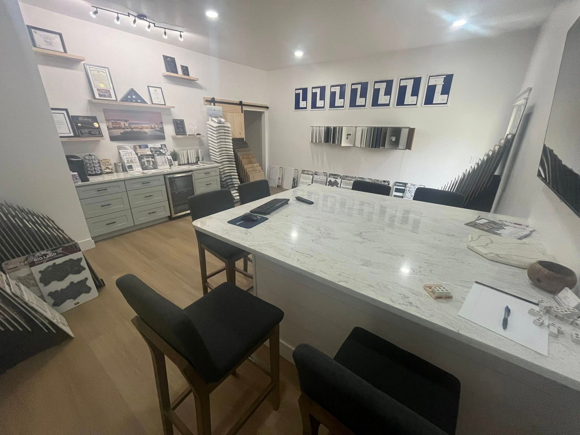 LTD Contracting design studio — consultation area