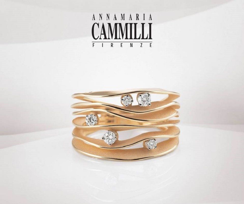 anello con pietre preziose