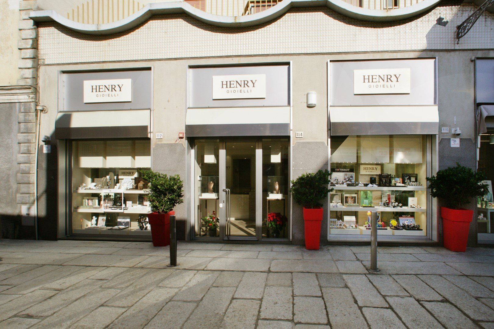 esterno della gioielleria