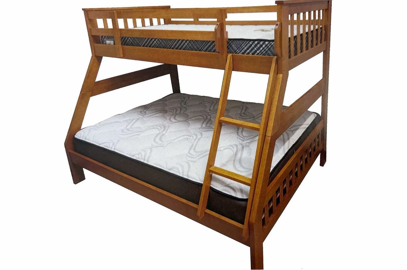 A Bunk Bed With a Mattress on Top of It — Bryants Beds and Mattresses In Lismore, NSW
