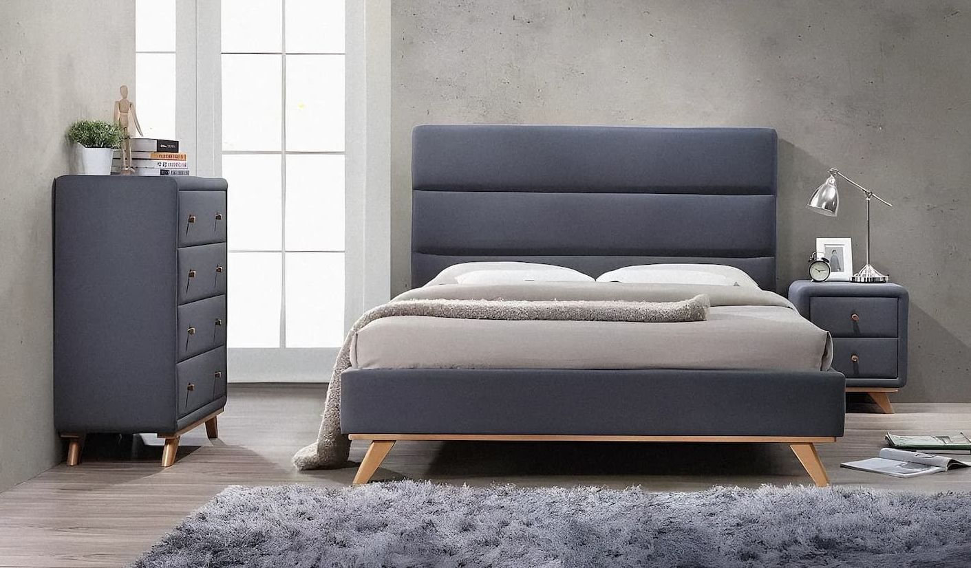 A Bedroom With a Bed , Dresser , Nightstand and Rug — Bryants Beds and Mattresses In Lismore, NSW