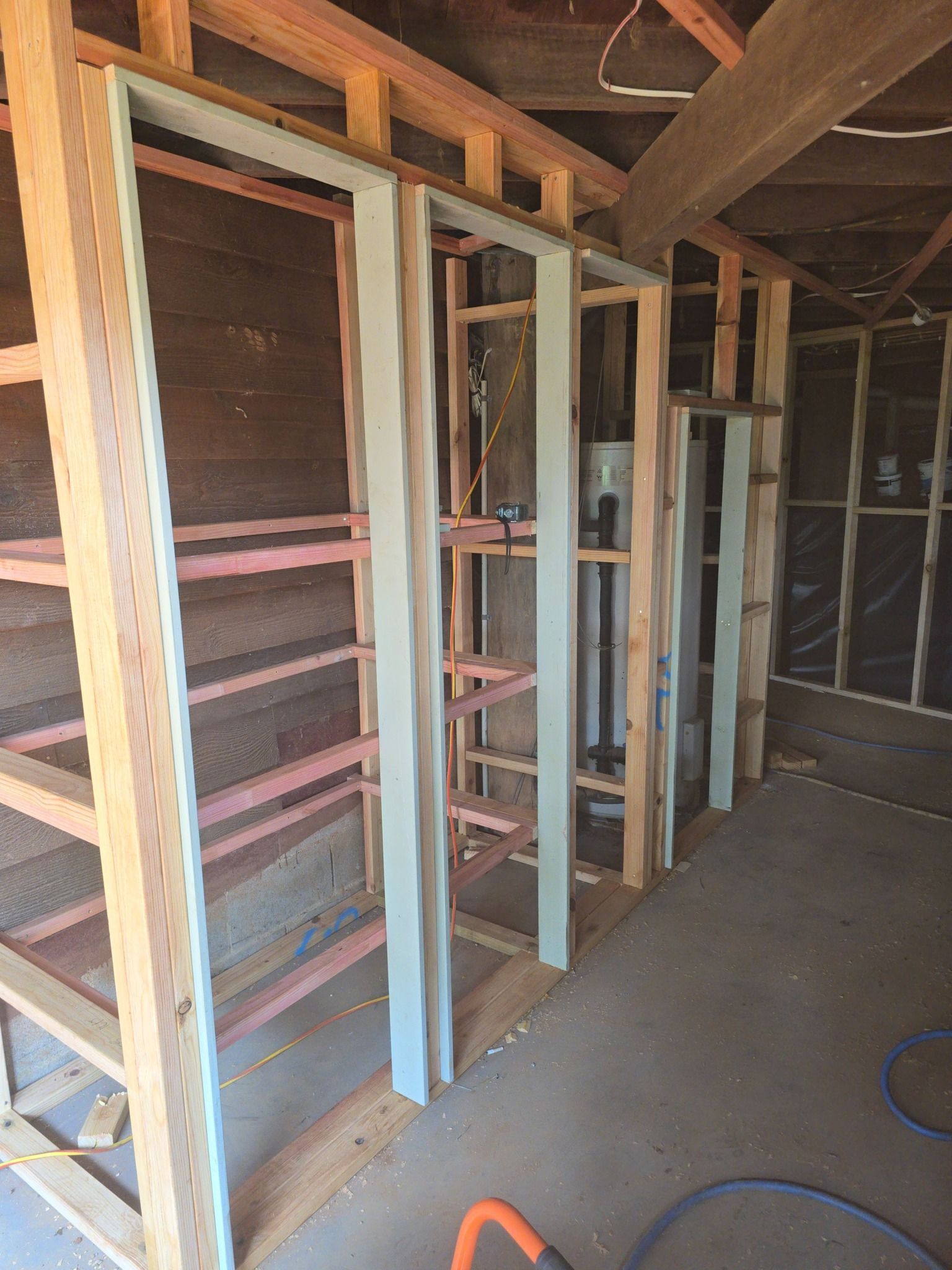 Framed Wooden Structures for a Wall — Sun Co Concrete And Construction in Dimbulah, QLD