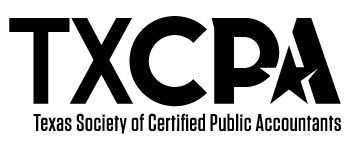 the logo for the texas society of certified public accountants