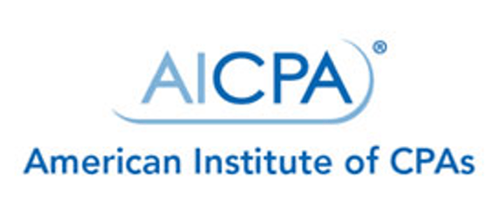 a logo for the aicpa american institute of cpas