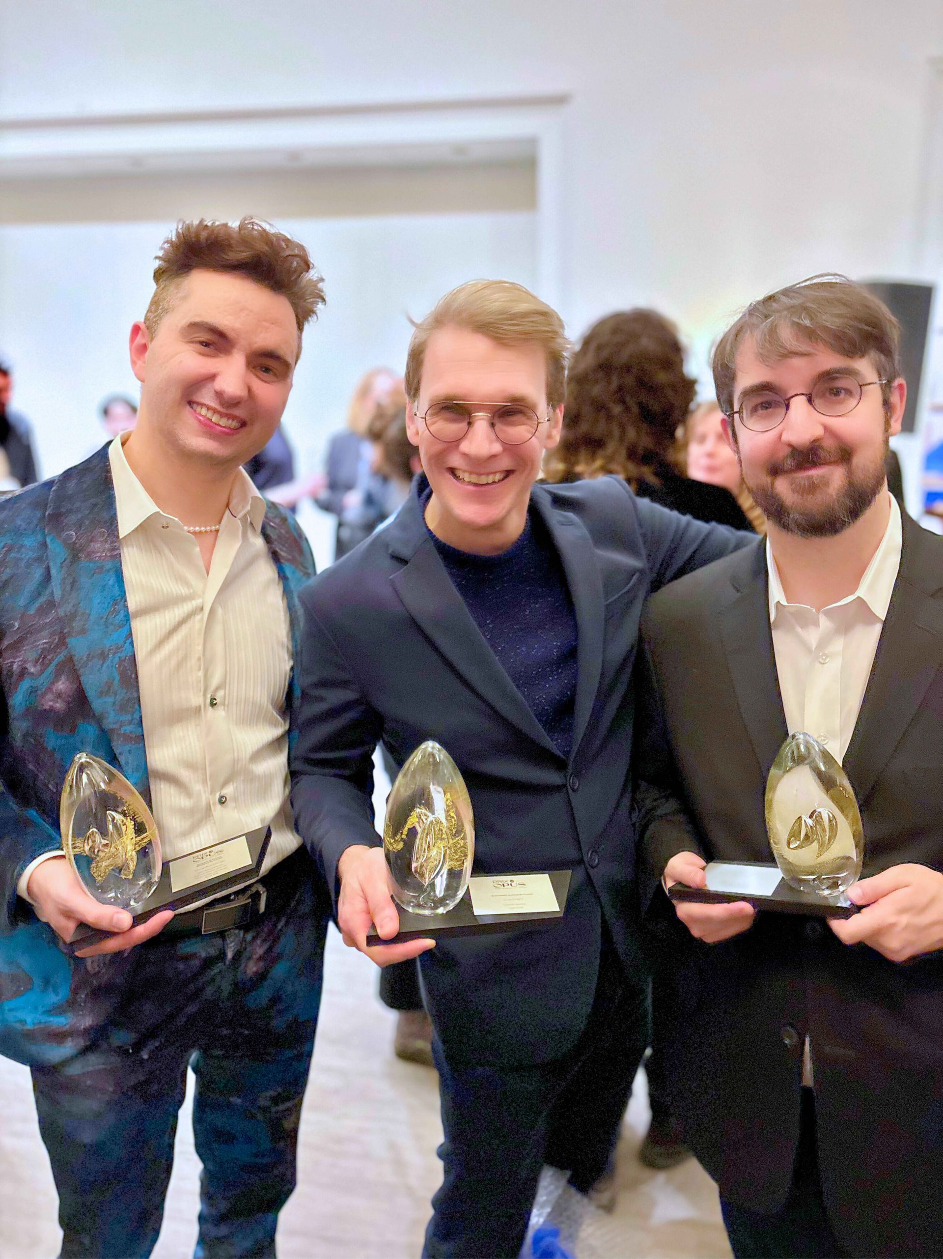 Stéphanne Tétreault, Isabeau Proulx-Lemire, Charles-Richard Hamelin