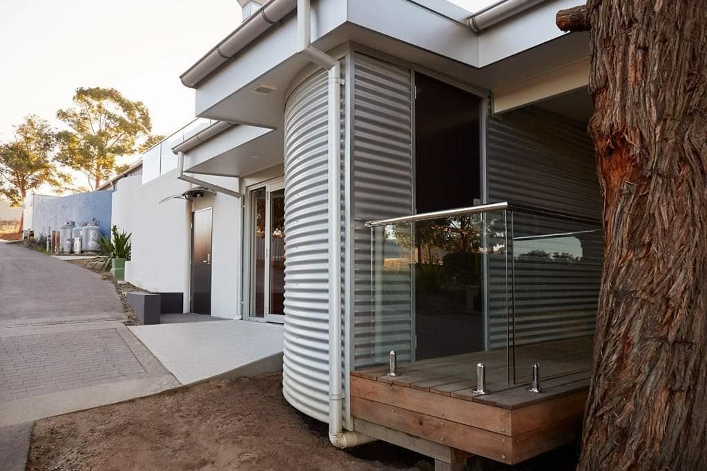 Metal Panel Exterior On Home — Roofing in Glendale, NSW