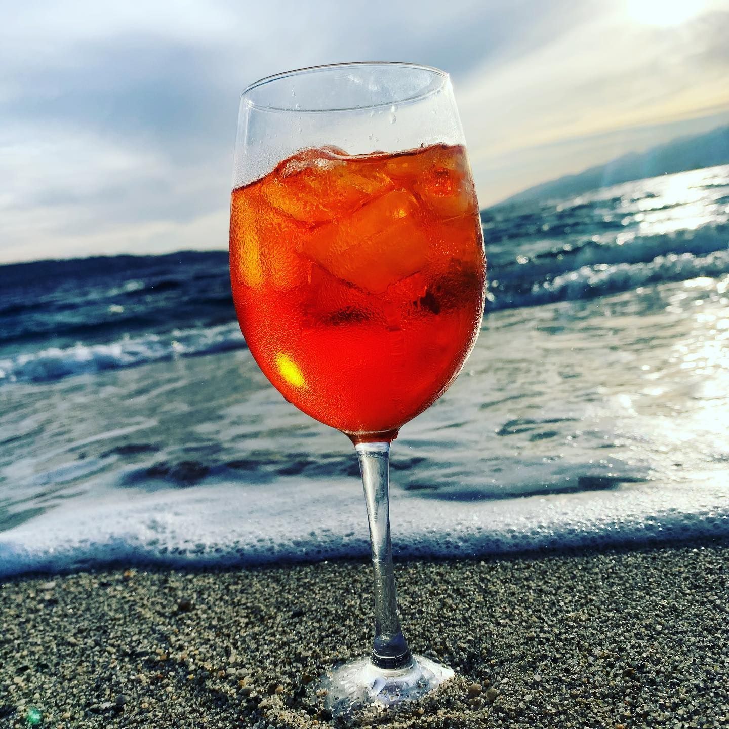 spiaggia, mare, spritz e relax