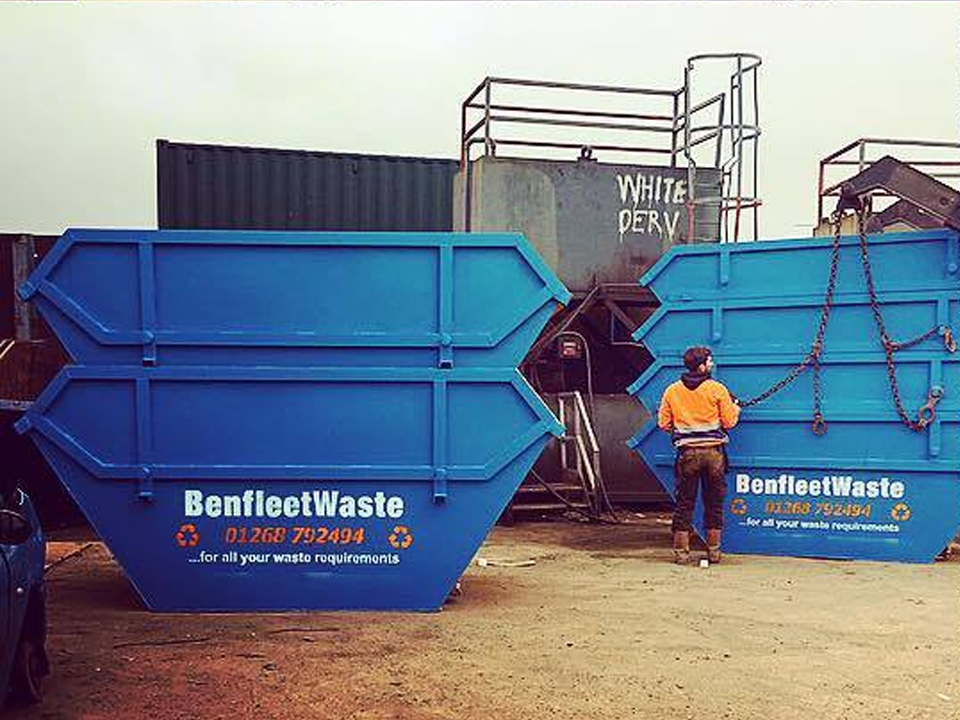 blue skips of Benfleet Waste Skip Hire