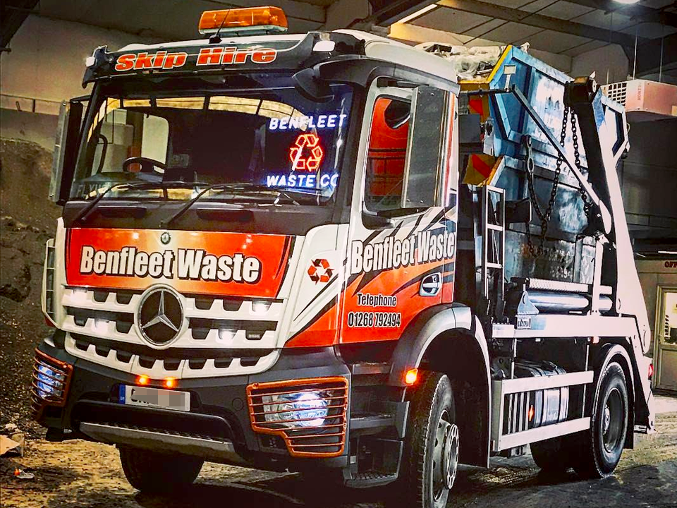 Benfleet Waste Skip Hire truck