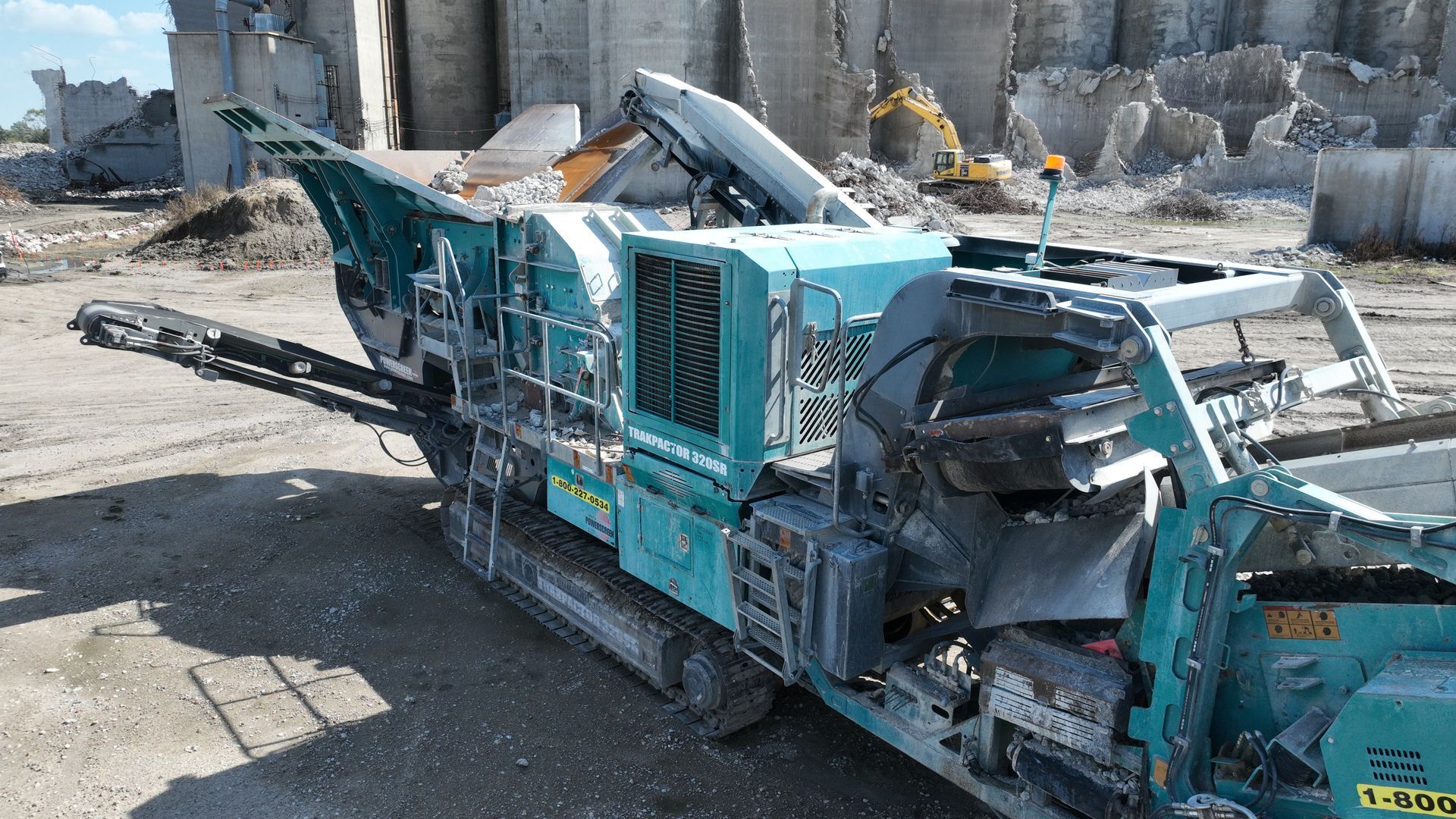 2017 Powerscreen Trakpactor 320SR For Sale Lincoln Nebraska