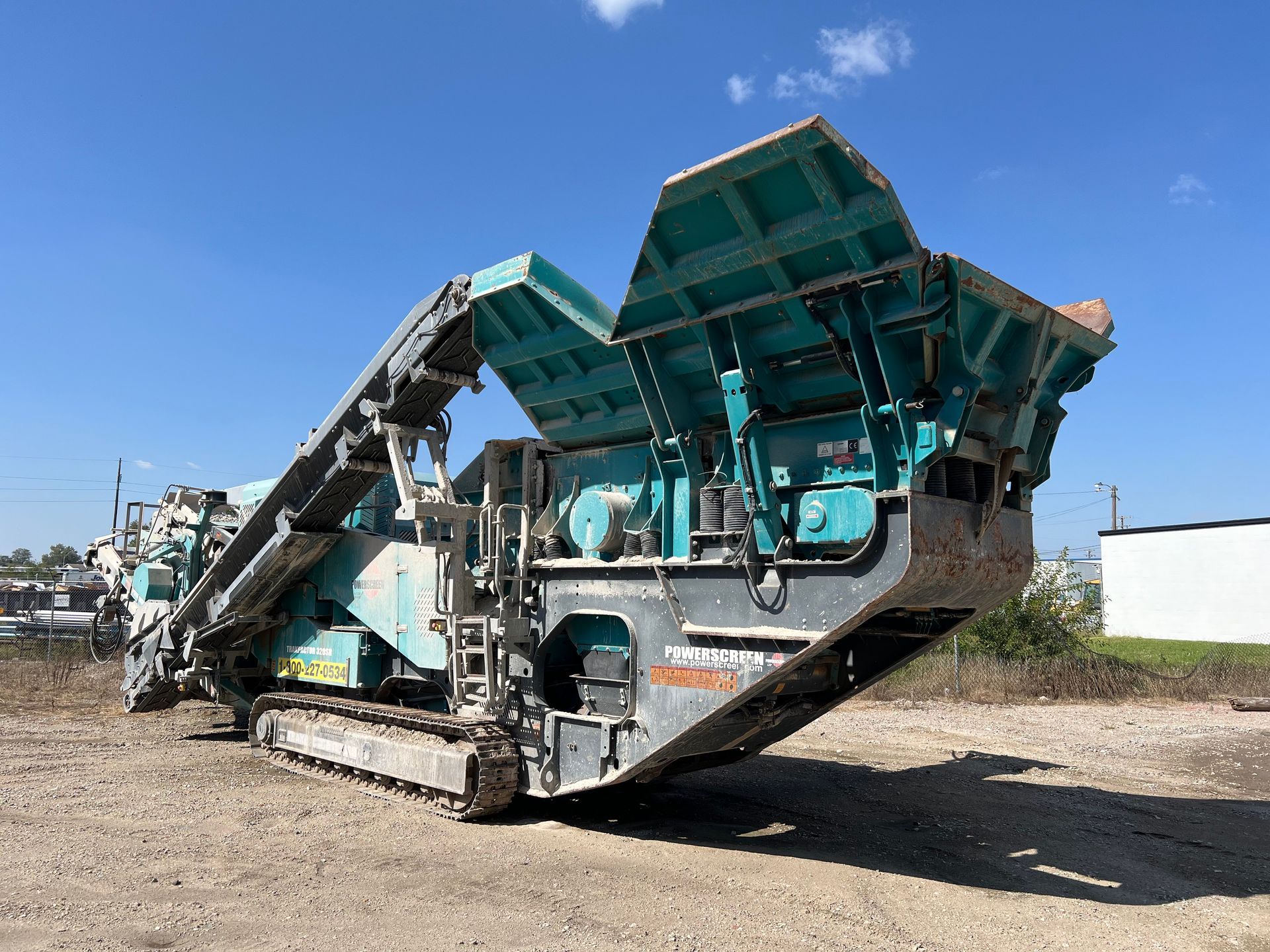 2017 Powerscreen Trakpactor 320SR For Sale Lincoln Nebraska