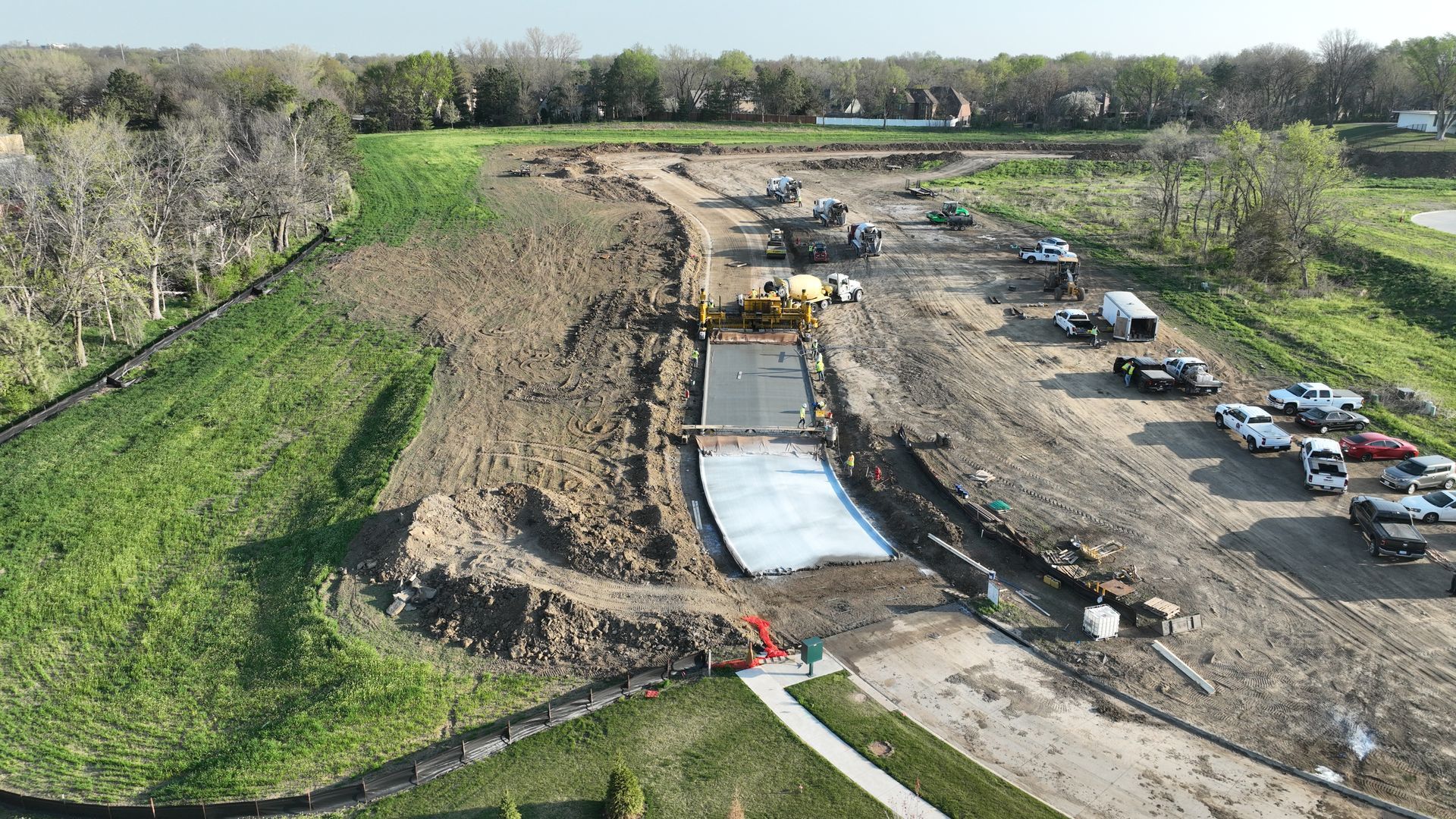 CL Construction Paving Black Forest Neighborhood Lincoln Nebraska