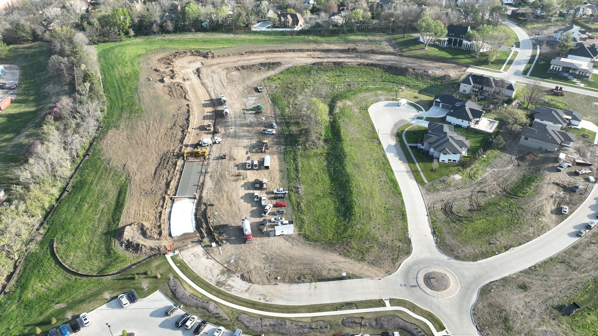 CL Construction Paving Black Forest Neighborhood Lincoln Nebraska