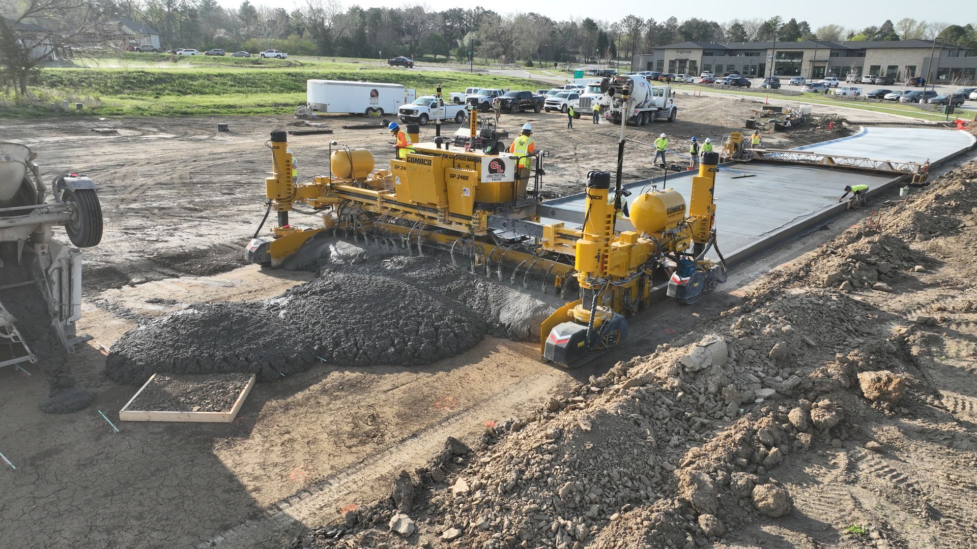 CL Construction Paving Black Forest Neighborhood Lincoln Nebraska