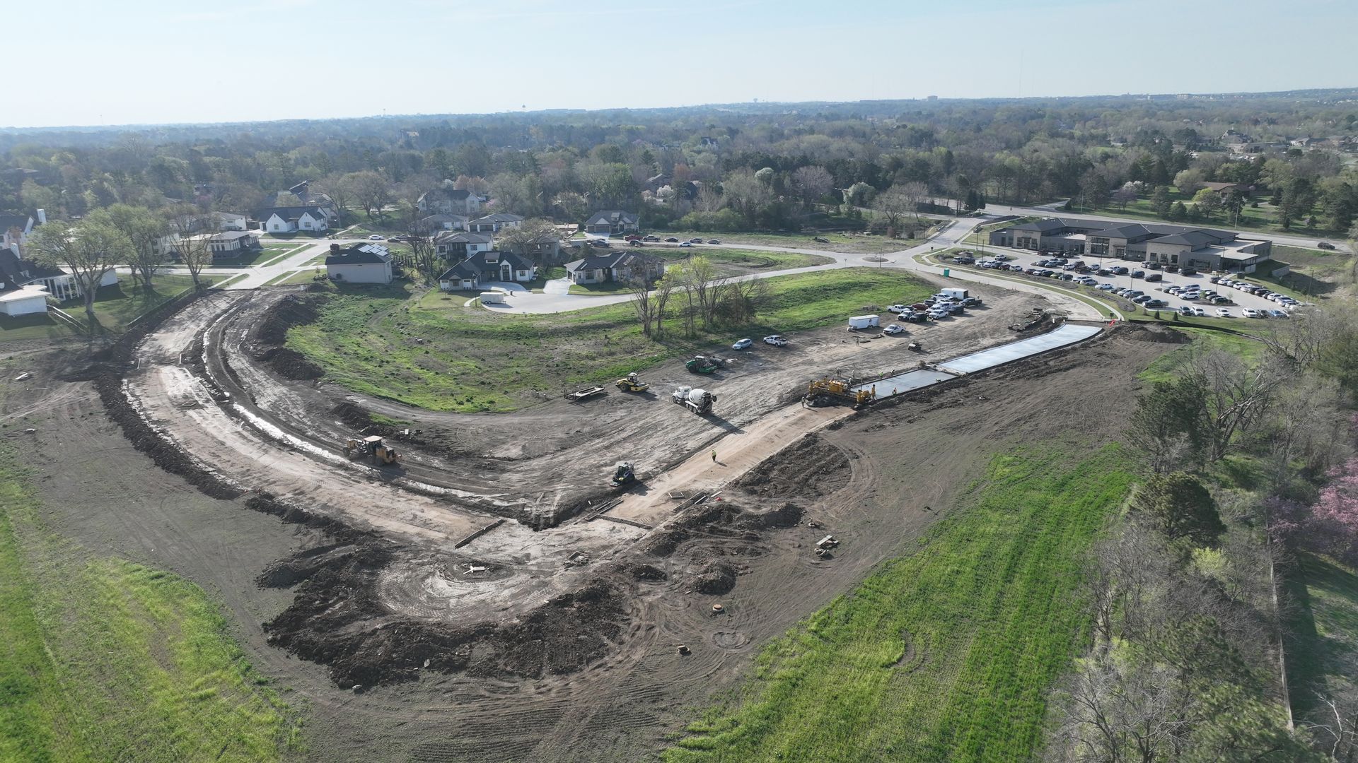 CL Construction Paving Black Forest Neighborhood Lincoln Nebraska