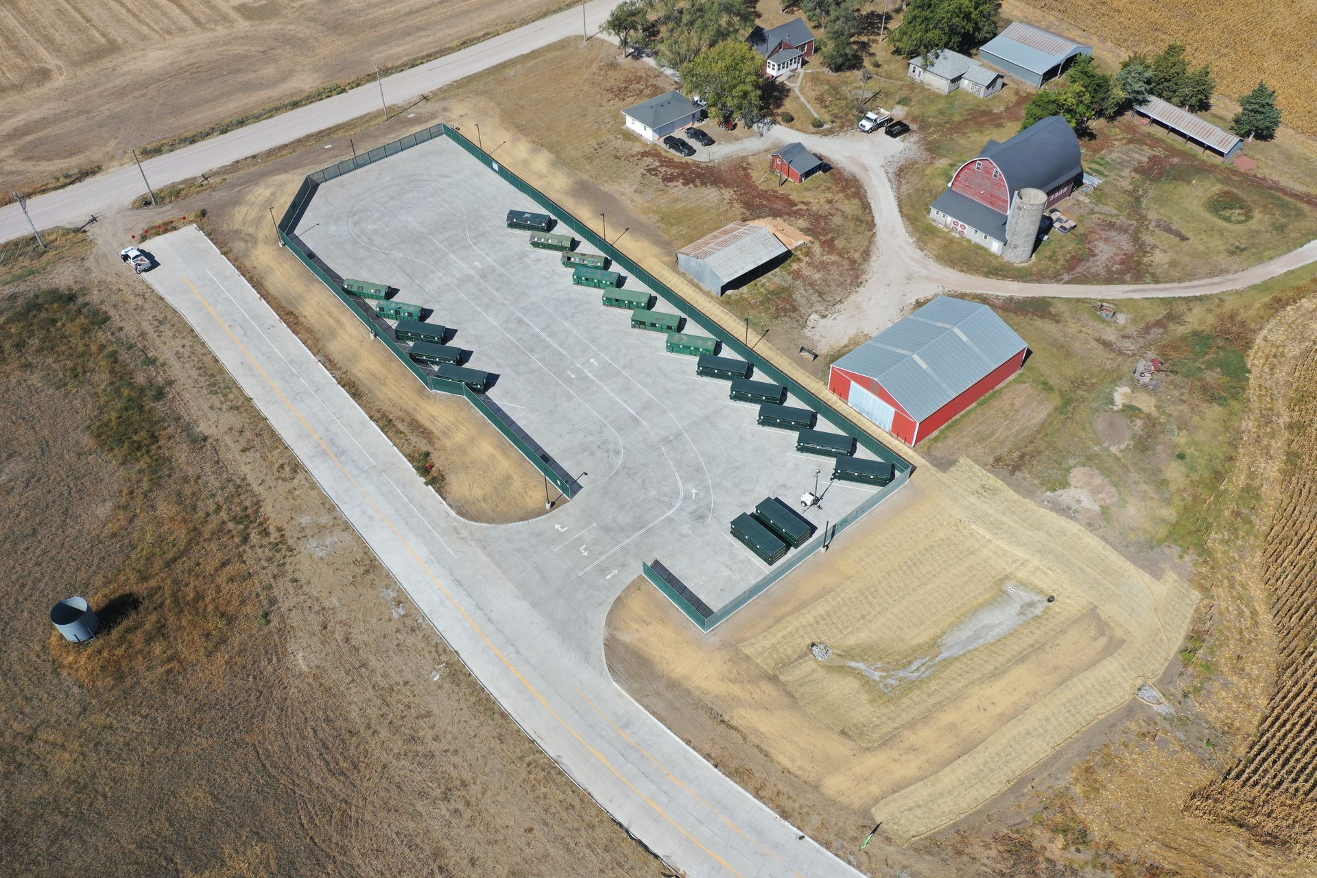 LTU Recycling Site Northwest Lincoln CL Construction Lincoln Nebraska Air Park