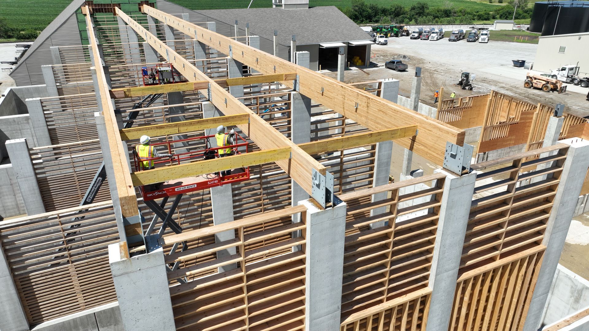 Syracuse Frontier Cooperative Dry Fertilizer Stueve Construction CL Construction Concrete