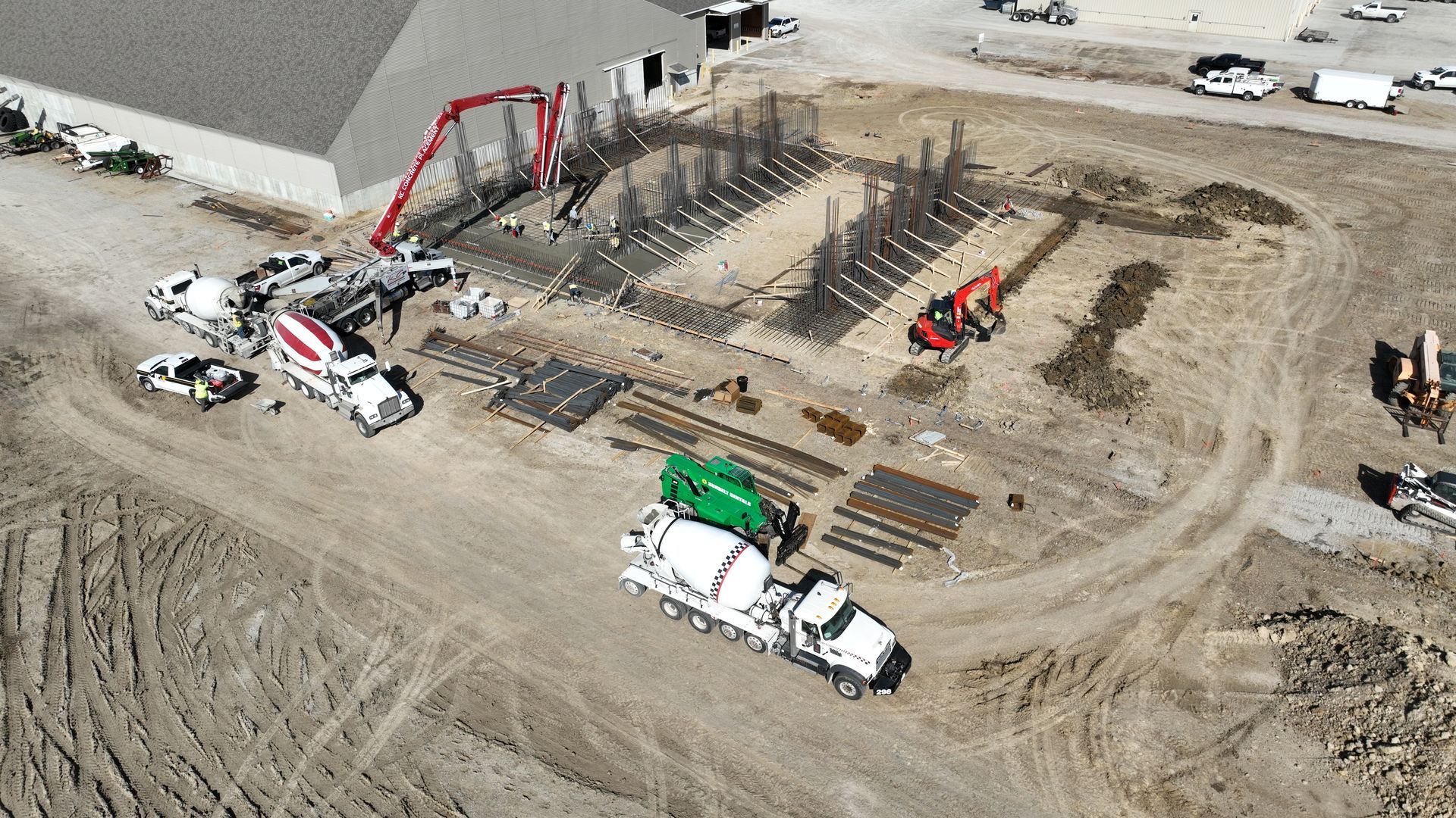 Syracuse Frontier Cooperative Dry Fertilizer Stueve Construction CL Construction Concrete