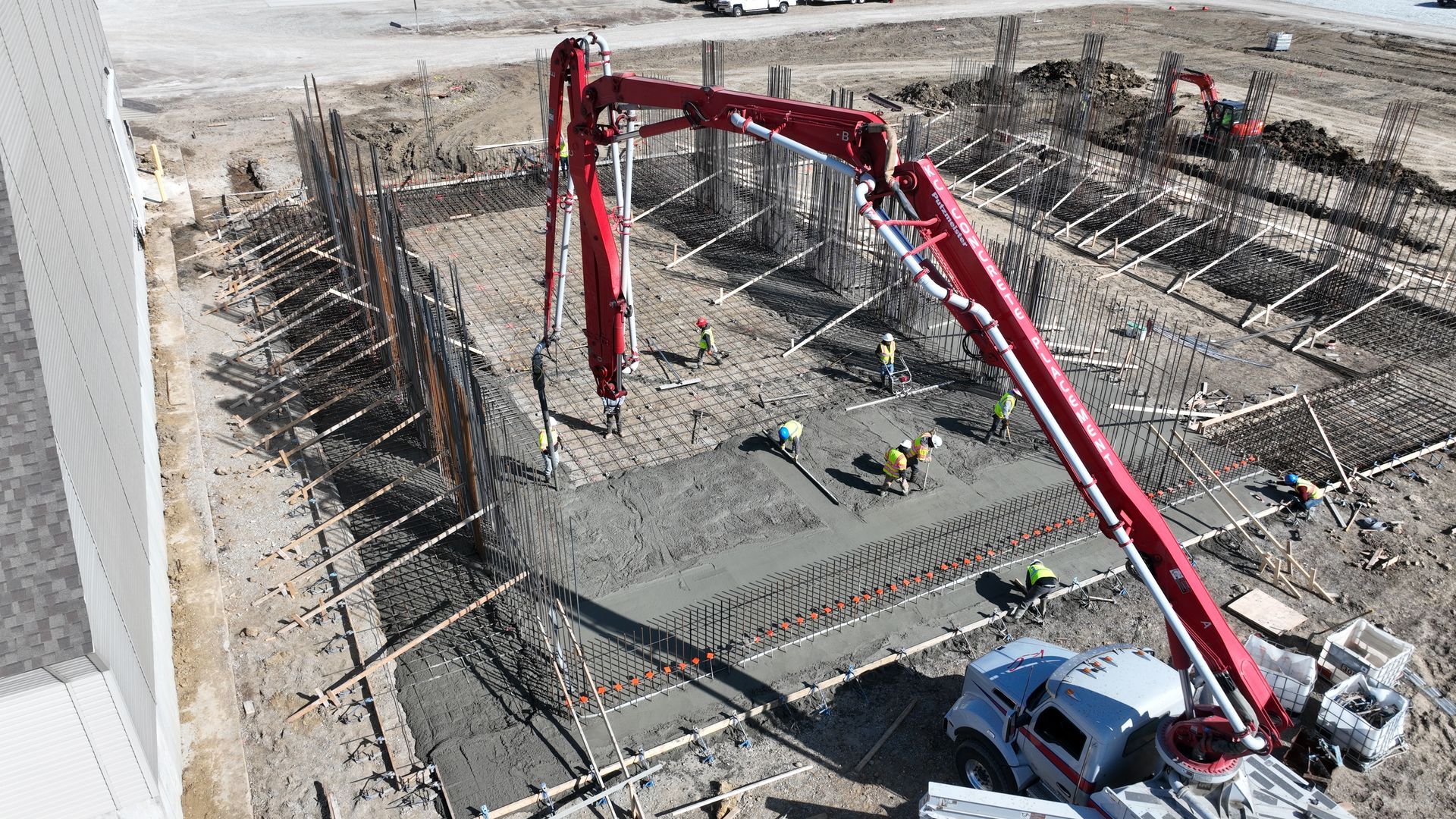 Syracuse Frontier Cooperative Dry Fertilizer Stueve Construction CL Construction Concrete