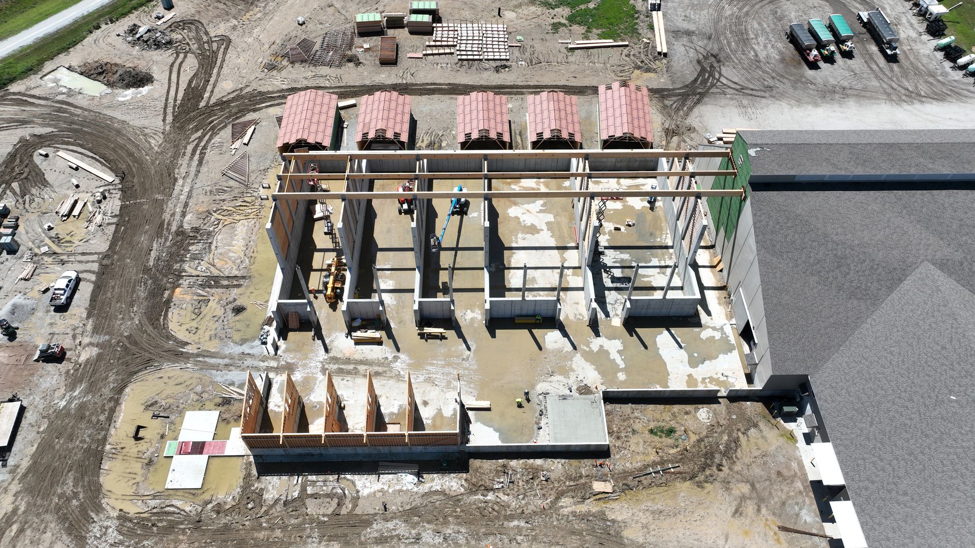 Syracuse Frontier Cooperative Dry Fertilizer Stueve Construction CL Construction Concrete