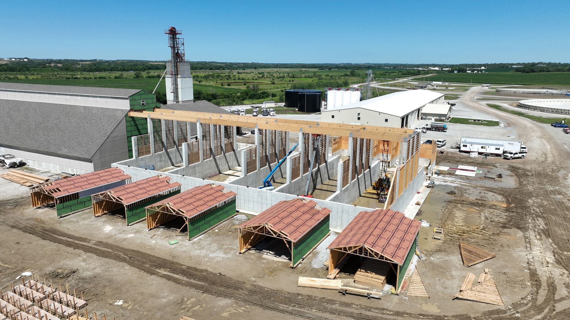 Syracuse Frontier Cooperative Dry Fertilizer Stueve Construction CL Construction Concrete