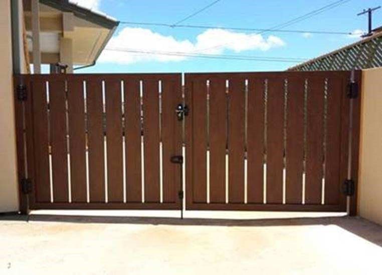 Simple Wooden Gate in Ventura, CA — Superior Gate Systems