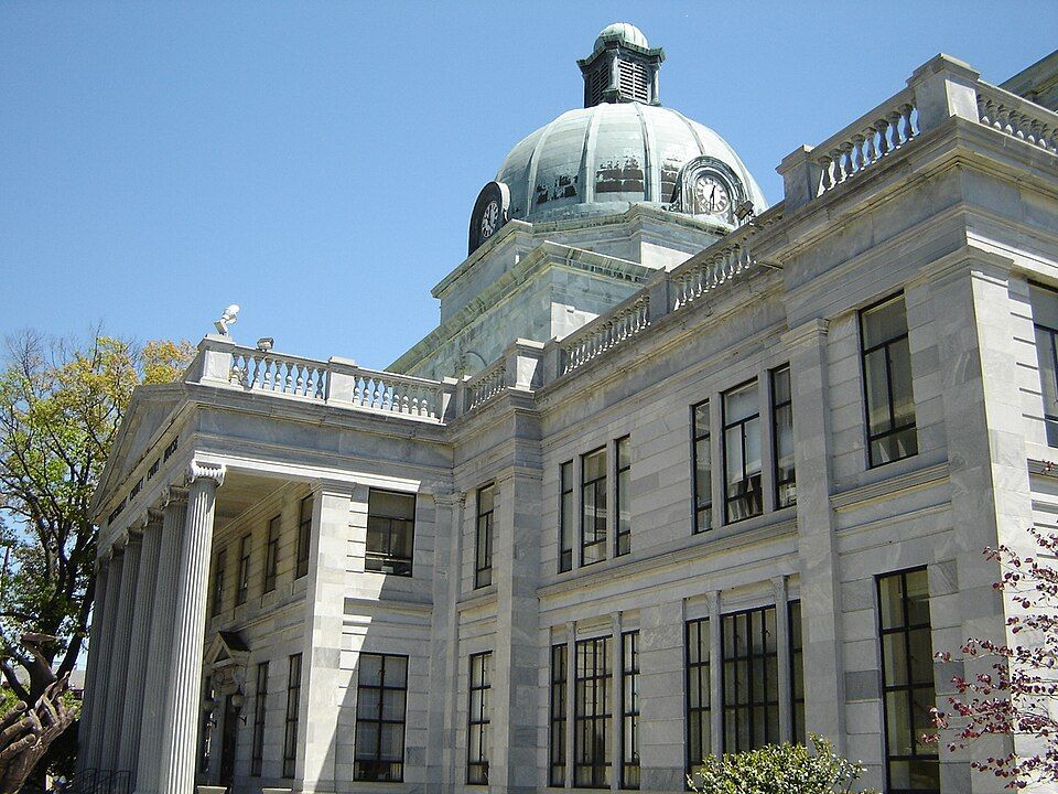 Montgomery County courthouse. 