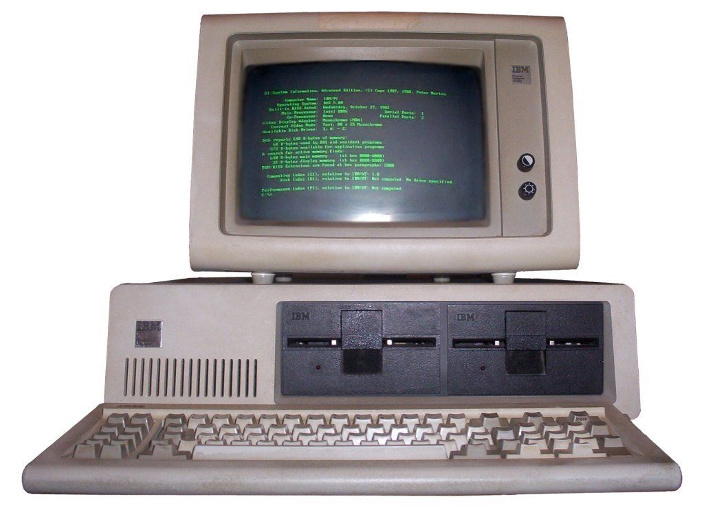 IBM PC ordinateur personnel star il y a 40 ans