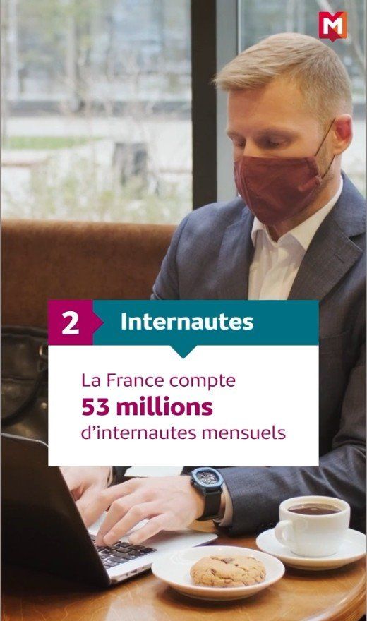 54 MILLIONS D'INTERNAUTES EN FRANCE - NOVEMBRE 2022INTERNET