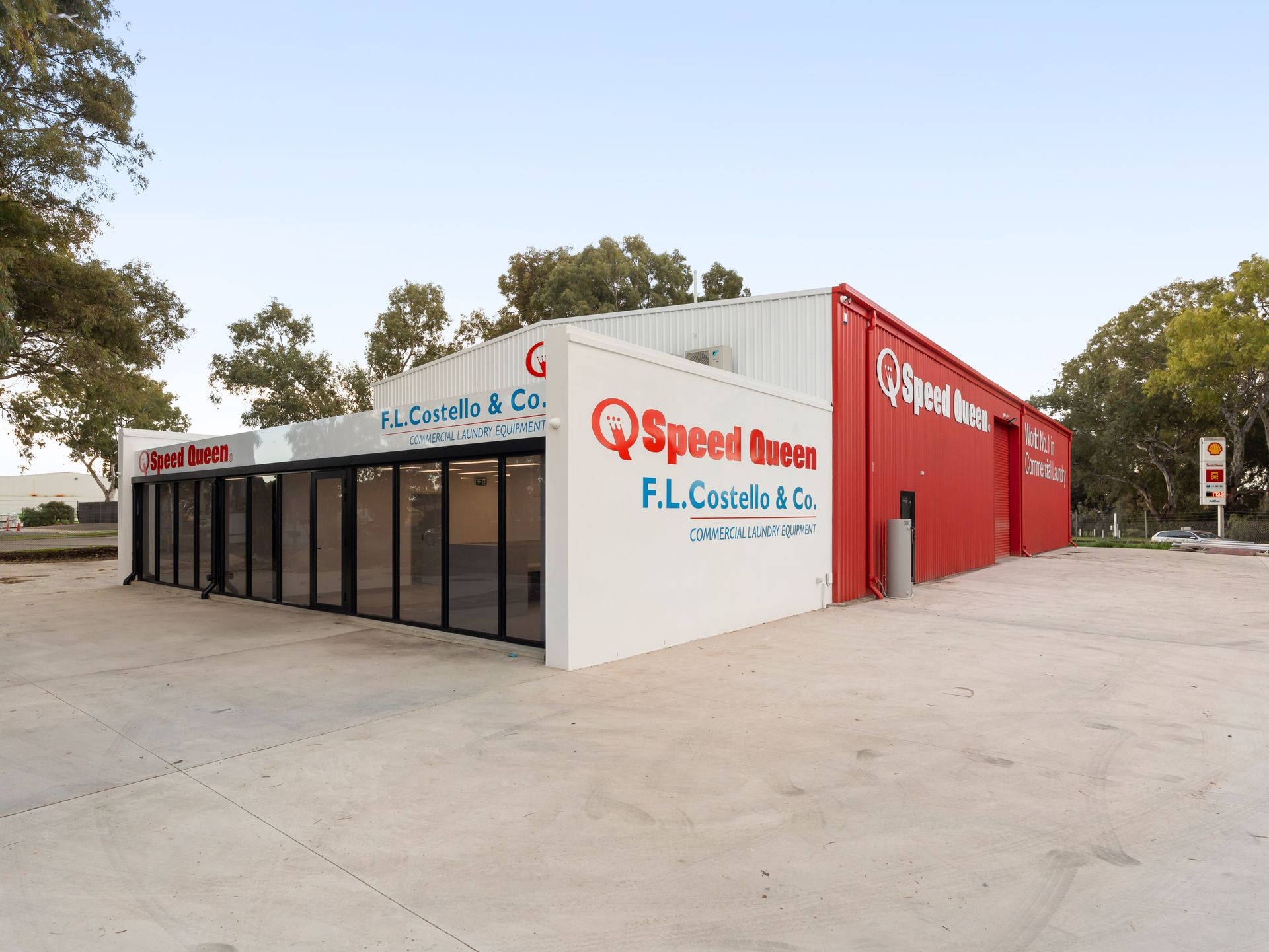 Speed Queen commercial fitout external by Neu Built