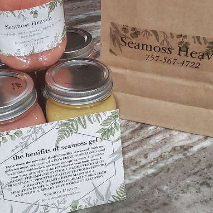 herb infused sea moss gel