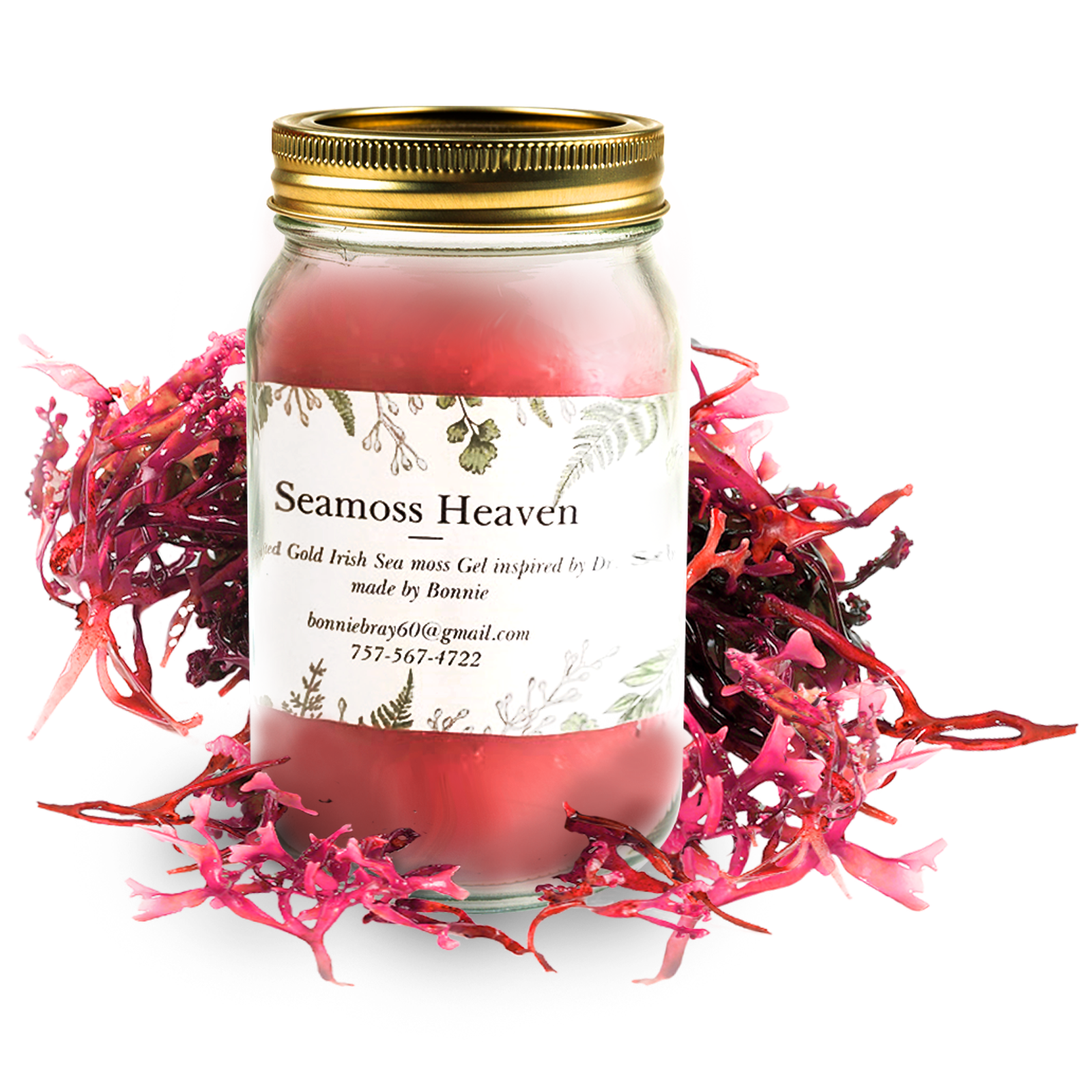 sea moss gel in jar