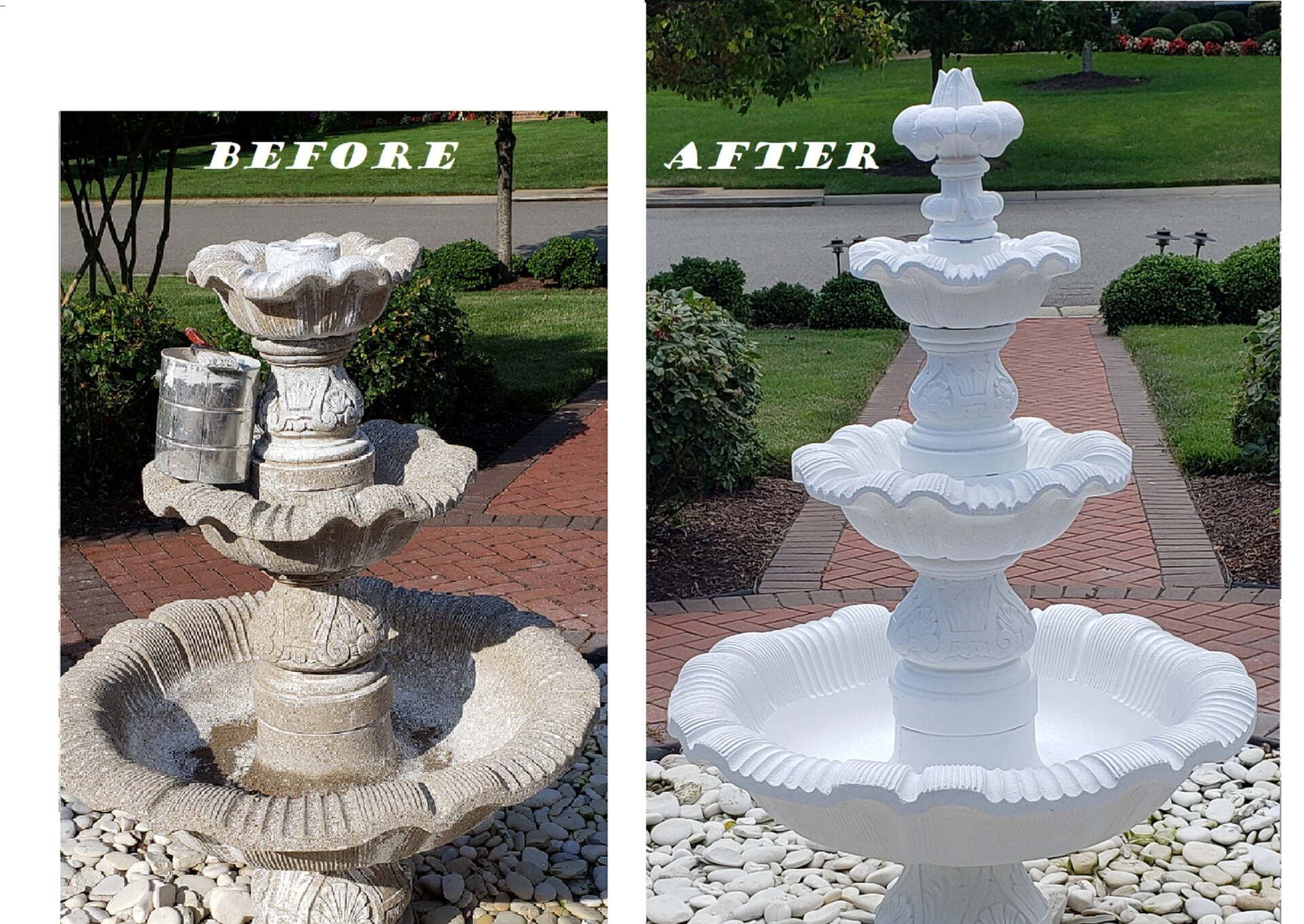 Garden Fountain — Mechanicsville, VA — City Wide Decorators Inc